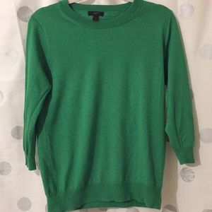 J. Crew green sweater